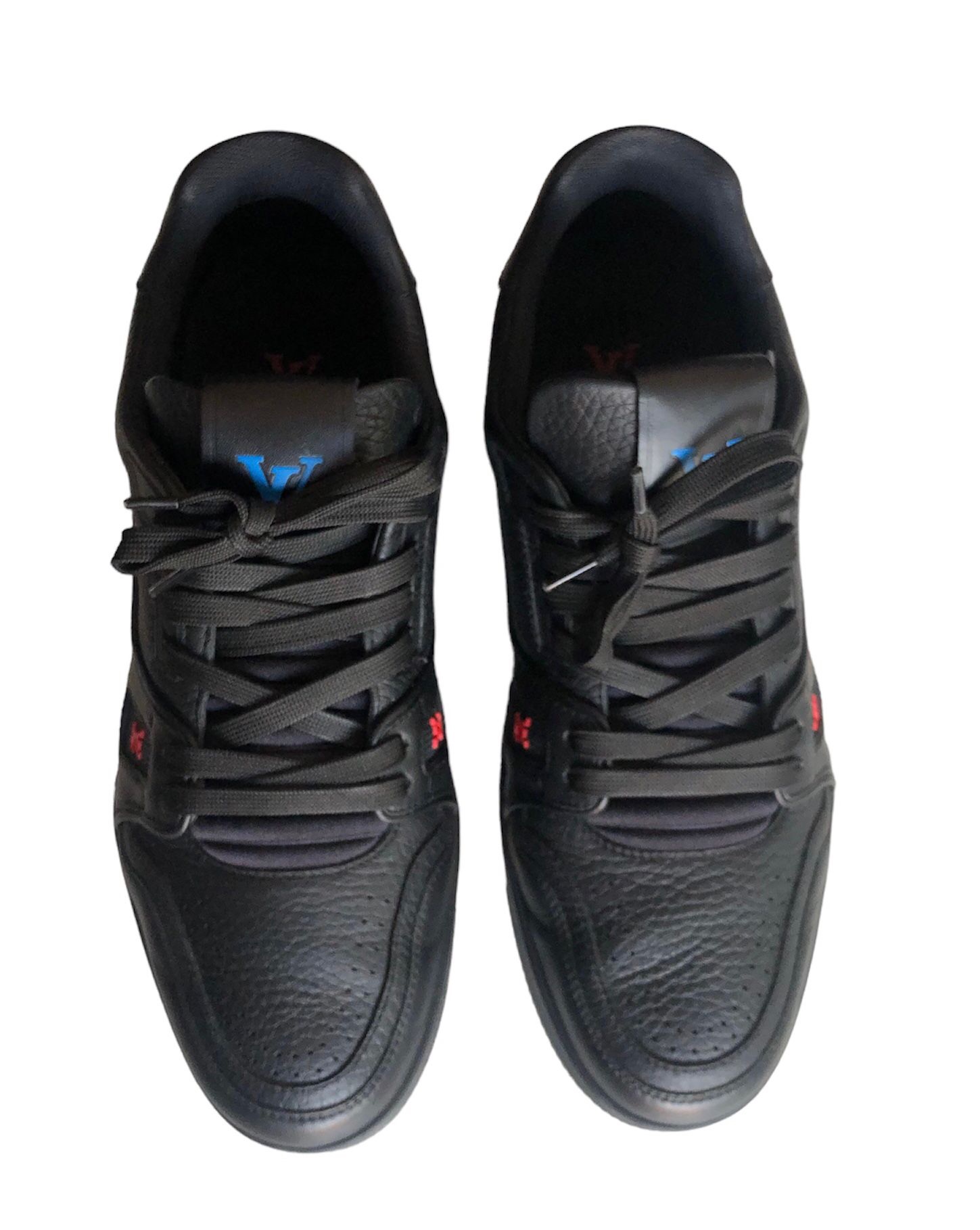 LOUIS VUITTON black signature sneakers – UK8(42) - Liverpool Menswear