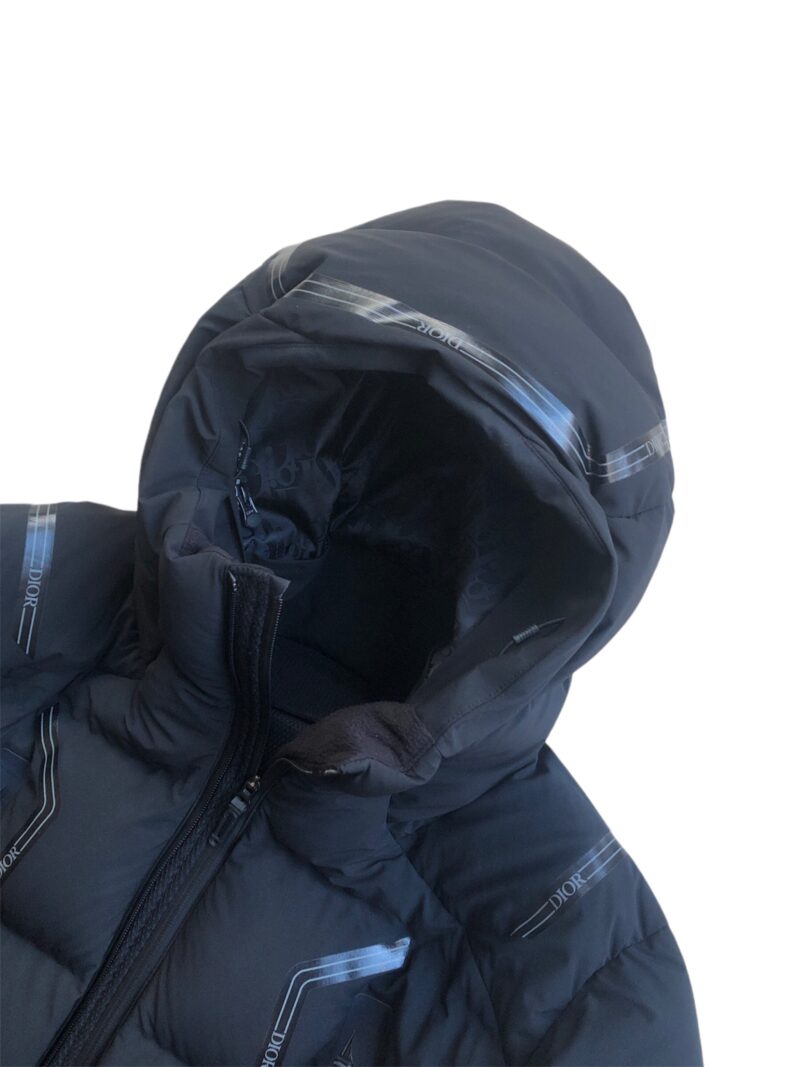 DIOR AND DESCENTE black down coat (48) M/L - Image 3