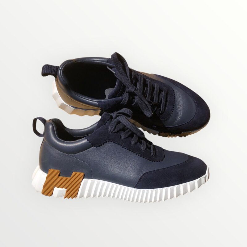 HERMES Bouncing navy sneakers - 6(40) - Image 2