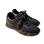 LOUIS VUITTON runaway triple black sneakers - 5.5(39.5)