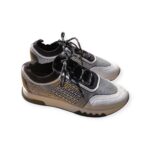 HERMES Addict white/black sneakers - 6(40)