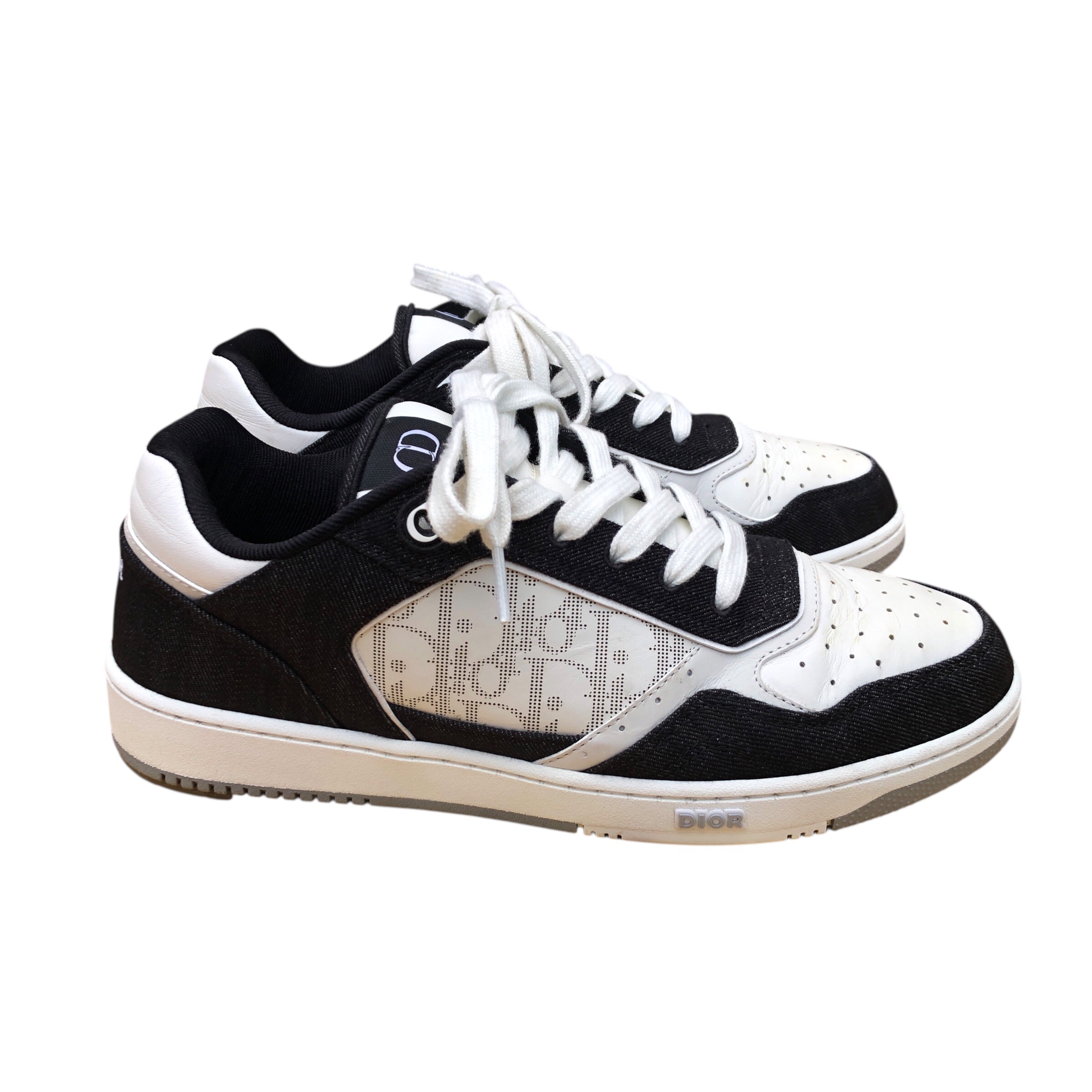 DIOR B27 black/white sneakers - 9(43)