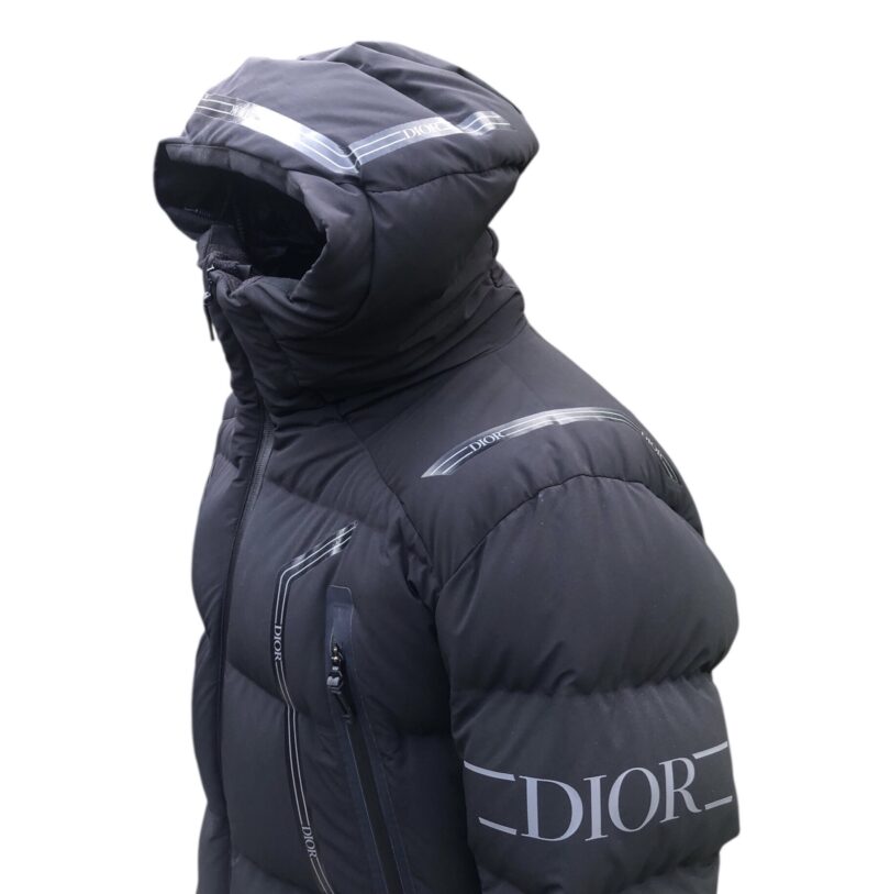 DIOR AND DESCENTE black down coat (48) M/L - Image 5